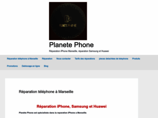 Capture du site http://www.planetephone.fr