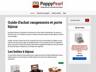 Capture du site http://www.poppypearl.fr/