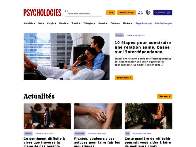 PSYCHOLOGIES.COM