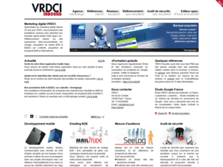 Capture du site http://www.referencement-vrdci.com
