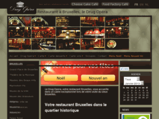 Capture du site http://www.restaurants-a-bruxelles.be