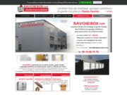 screenshot http://www.savoiebox.com location de box - garde meuble