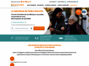 screenshot http://www.senior-compagnie.fr aide à domicile