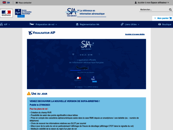 Photo image SIA : Service d'information aéronautique