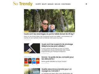 Capture du site http://www.so-trendy.fr/