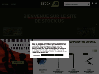 Capture du site http://www.stockus.fr/