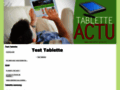 Capture du site http://www.tablette-actu.fr/