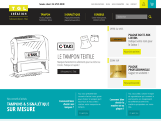 Capture du site http://www.tampon-gravure.fr