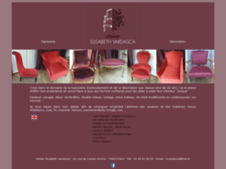 Capture du site http://www.tapisserie-vardasca.com