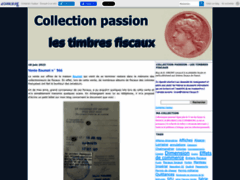Collection passion : les timbres fiscaux