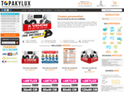 screenshot http://www.topakylux.com Impression de panneaux akylux pas cher