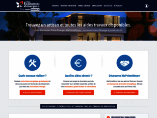 Capture du site http://www.voseconomiesdenergie.fr