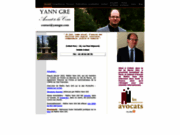 screenshot http://www.yanngre.com cabinet yann gré - avocat à créteil 94