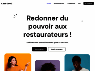 Détails : Plateforme d'approvisionnement des restaurateurs parisiens