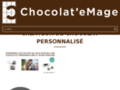Détails : Chocolat personnalisé sur-mesure