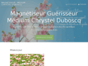 screenshot https://chrystel-duboscq-medium-magnetiseur.com/ Médium magnétiseur à distance en Aquitaine