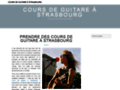 Détails : Prendre des cours de guitare à Strasbourg - Cours de guitare Ã  Strasbourg