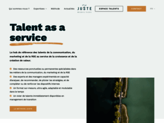 Juste - Talent as a service