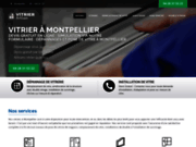 screenshot https://sos-vitrier-montpellier.fr/ Les services de vitrerie