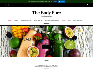 Site thumbnail : The Body Pure