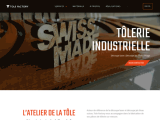 Détails : Tole Factory : Entreprise de tôlerie industrielle en Suisse 