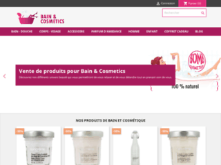 Détails : Bain et Cosmetics, vente de produits cosmétiques
