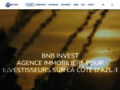 Bnb Invest, agence immobilière sur la Côte d'Azur