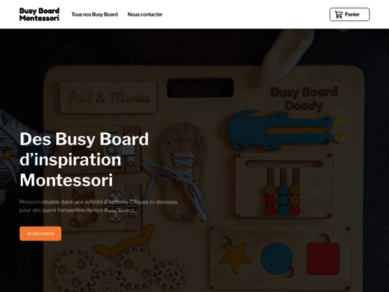 Busy Board Montessori