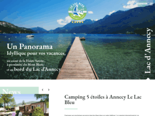Détails : Camping du Lac Bleu Annecy