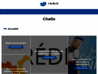 Détails : www.chello.fr