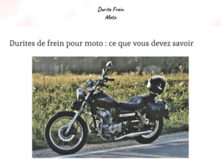 Détails : DURITE FREIN MOTO