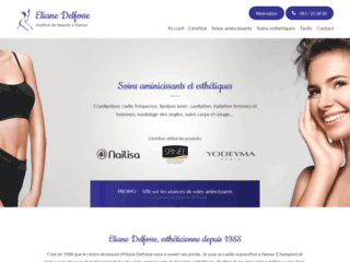 Détails : Éliane Delfosse : institut de beauté à Namur