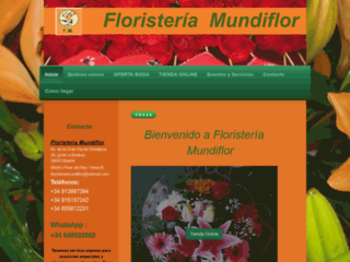 Detalles : Floristeria Mundiflor