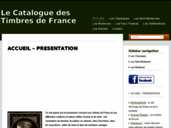 Le Catalogue de Timbres de France Classic, Republique, Modernes, Faux