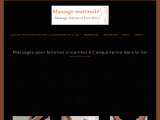 Détails : Massages pour femmes enceintes dans le VAR