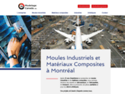 screenshot https://www.modelagecanada.com/ Modelage Canada Moules industriels et Matériaux Composites