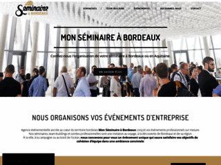 Détails : Agence d’organisation d’événements d’entreprise à Bordeaux