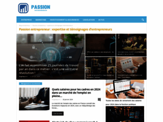 Détails :  Mon blog passion-entrepreneur.com