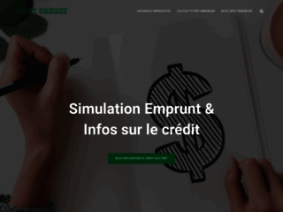 Détails : Simulateur de crédits en ligne