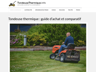Détails : https://www.tondeusethermique.info/
