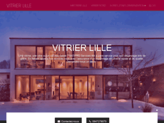 Vitrier Lille : une miroiterie vitrerie situé sur la métropole lilloise