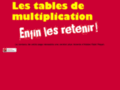 table multiplication sur tablemultiplication.com