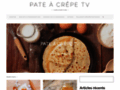 recette crepe sur www.pate-a-crepe.tv
