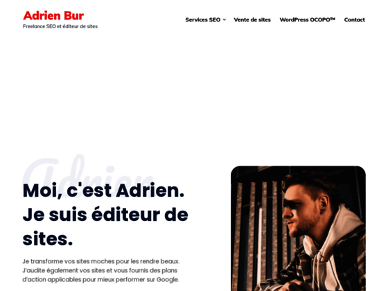 image du site http://adrienbur.fr