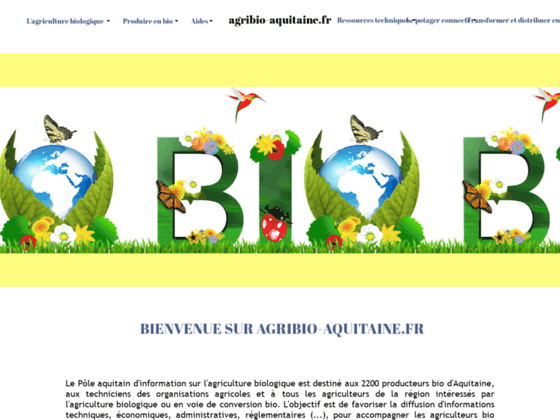 image du site http://agribio-aquitaine.fr