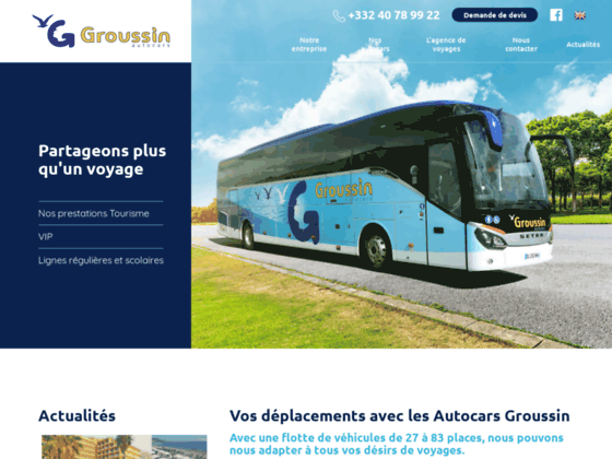 Détails : Compagnie d'autocars en Pays de la Loire