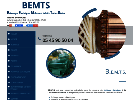 Détails : B.E.M.T.S. , entreprise de bobinage 