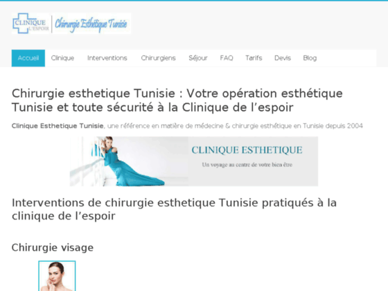 image du site http://chirurgies-esthetique-tunisie.fr/