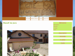 Week-end pas cher dans le Jura: Gite le Grenier à Bief des maisons