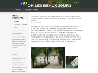 week end en chambres d'hôtes en Ariège : Oh! les beaux jours